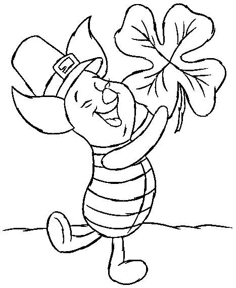 Plansa de colorat cu Winnie de Pooh 42 38
